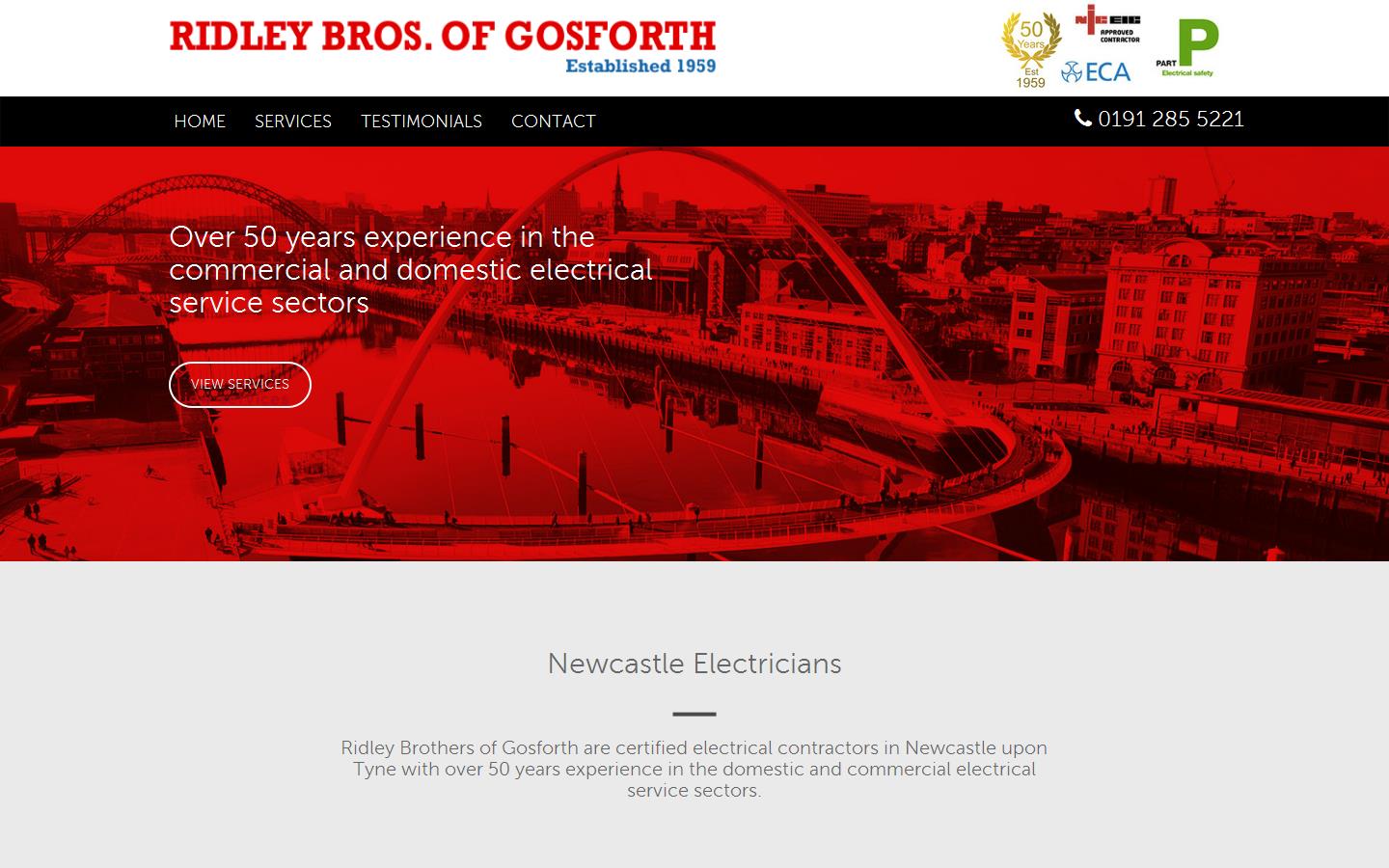 Ridley Brothers of Gosforth Website