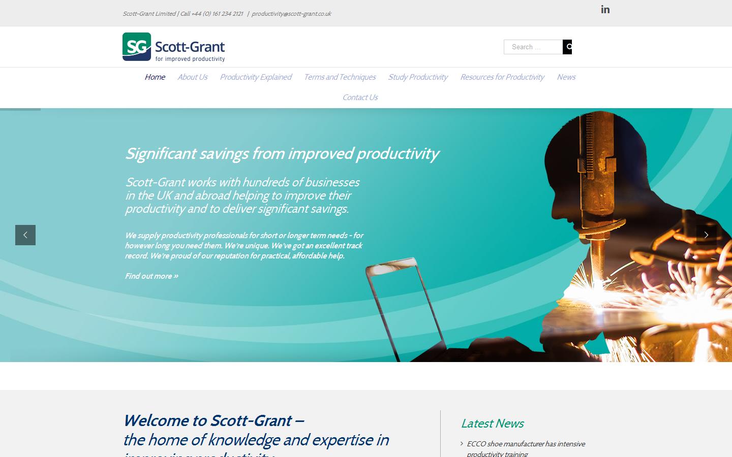 Scott Grant Ltd Website