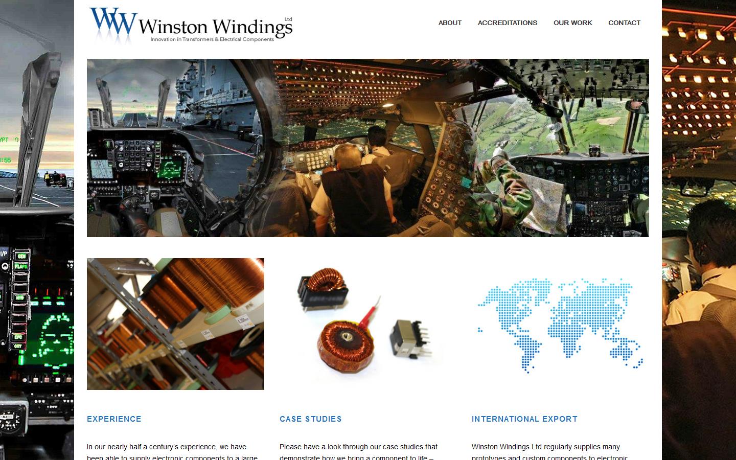 Winston Windings Ltd Website