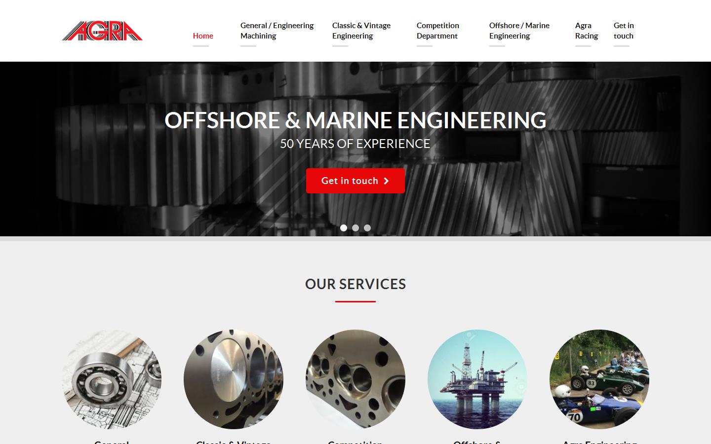 Agra Precision Engineering Website