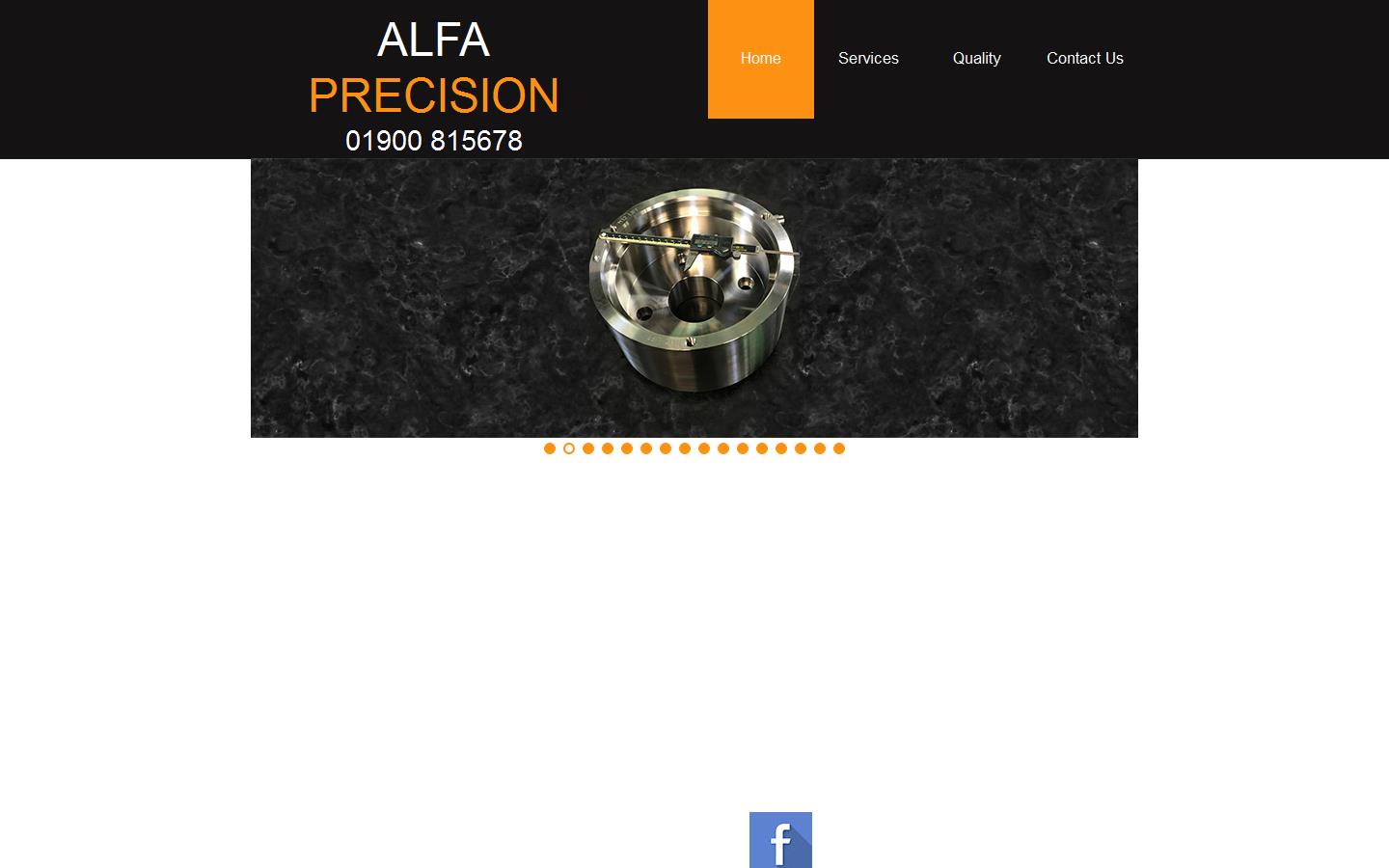 Alfa Precision & General Engineering Co. Ltd Website