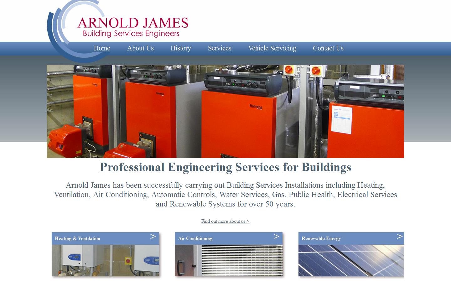 Arnold James Website