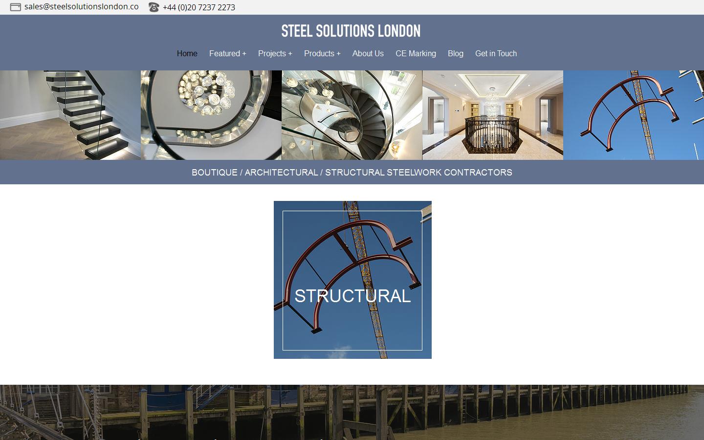 Steel Solutions Website