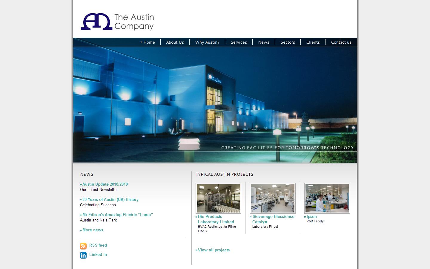 The Austin Company Website