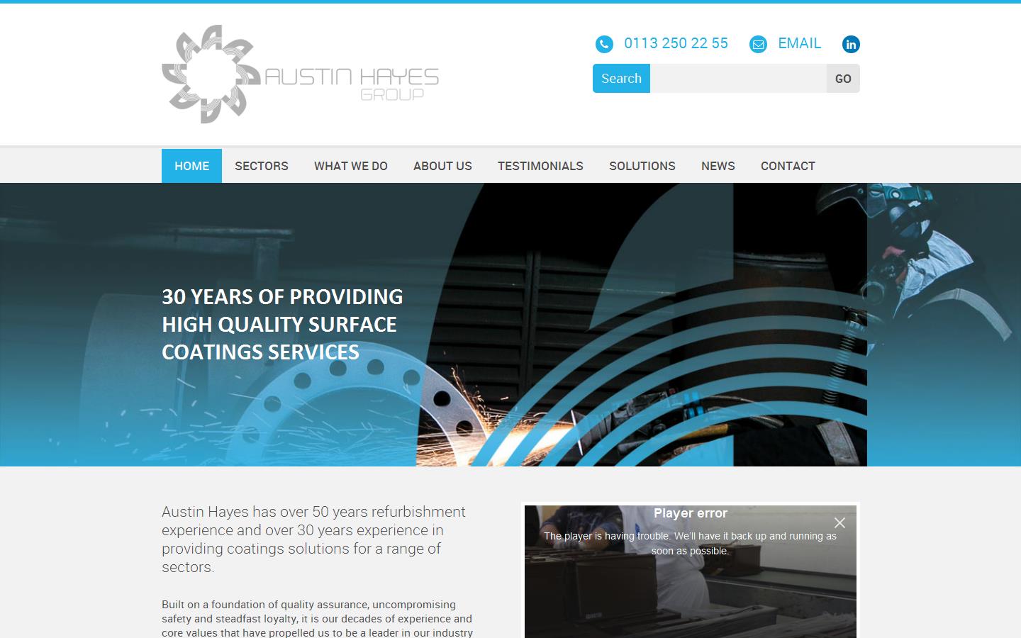 Austin Hayes Group Website