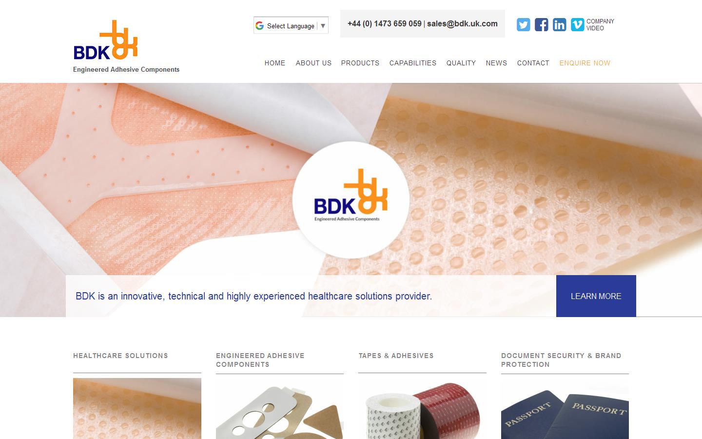 B D K Website