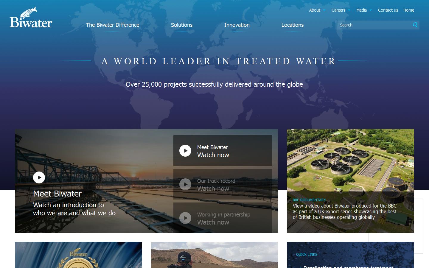 Biwater Website