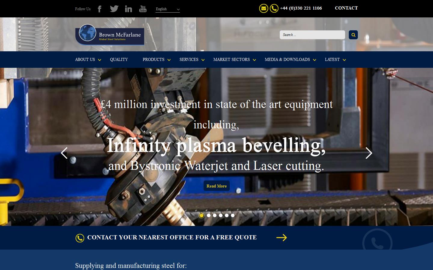 Brown McFarlane Website