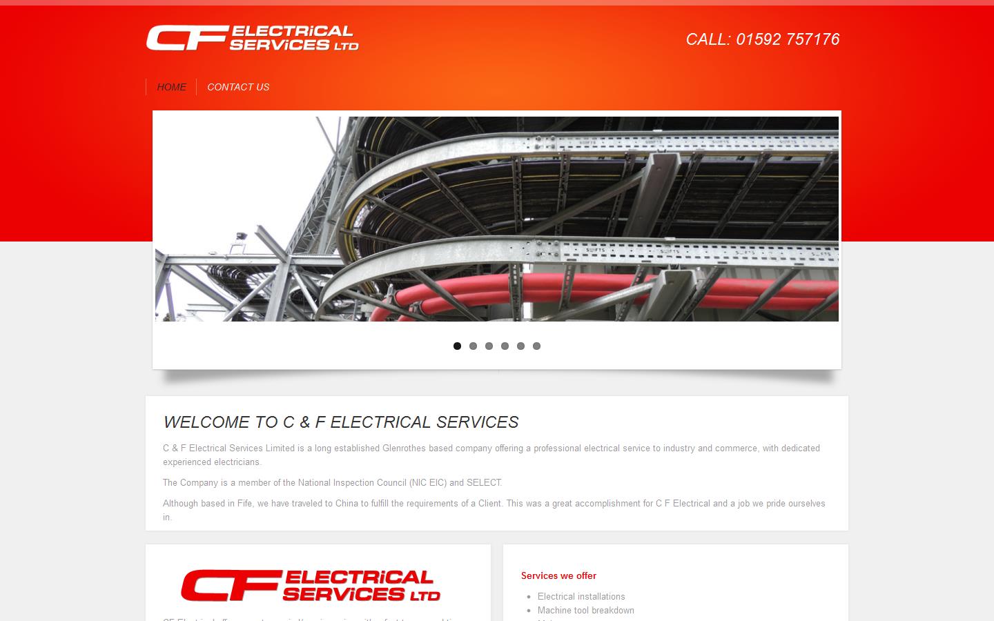 Lomond Electrical Website