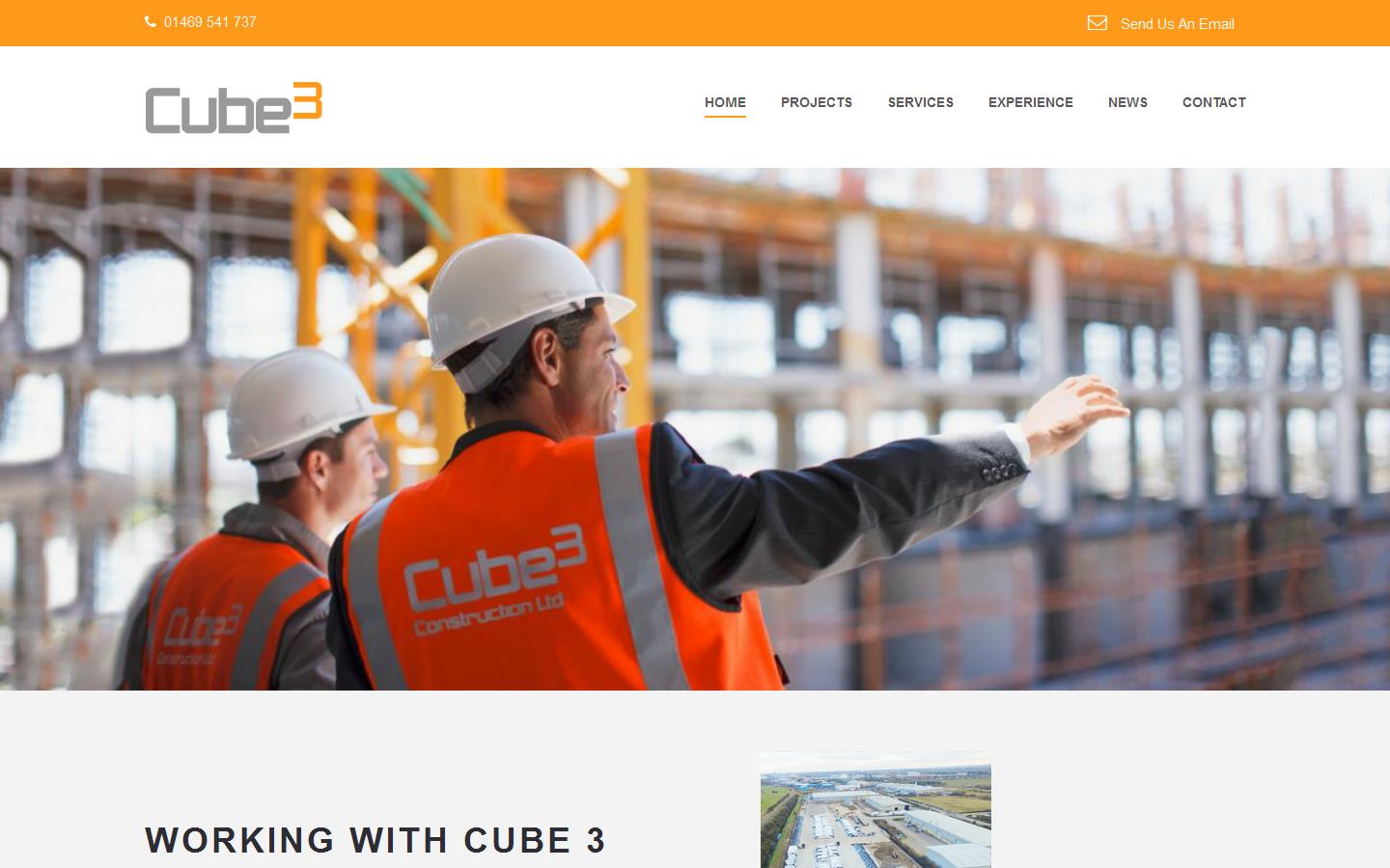 Cube 3 Construction Ltd Website