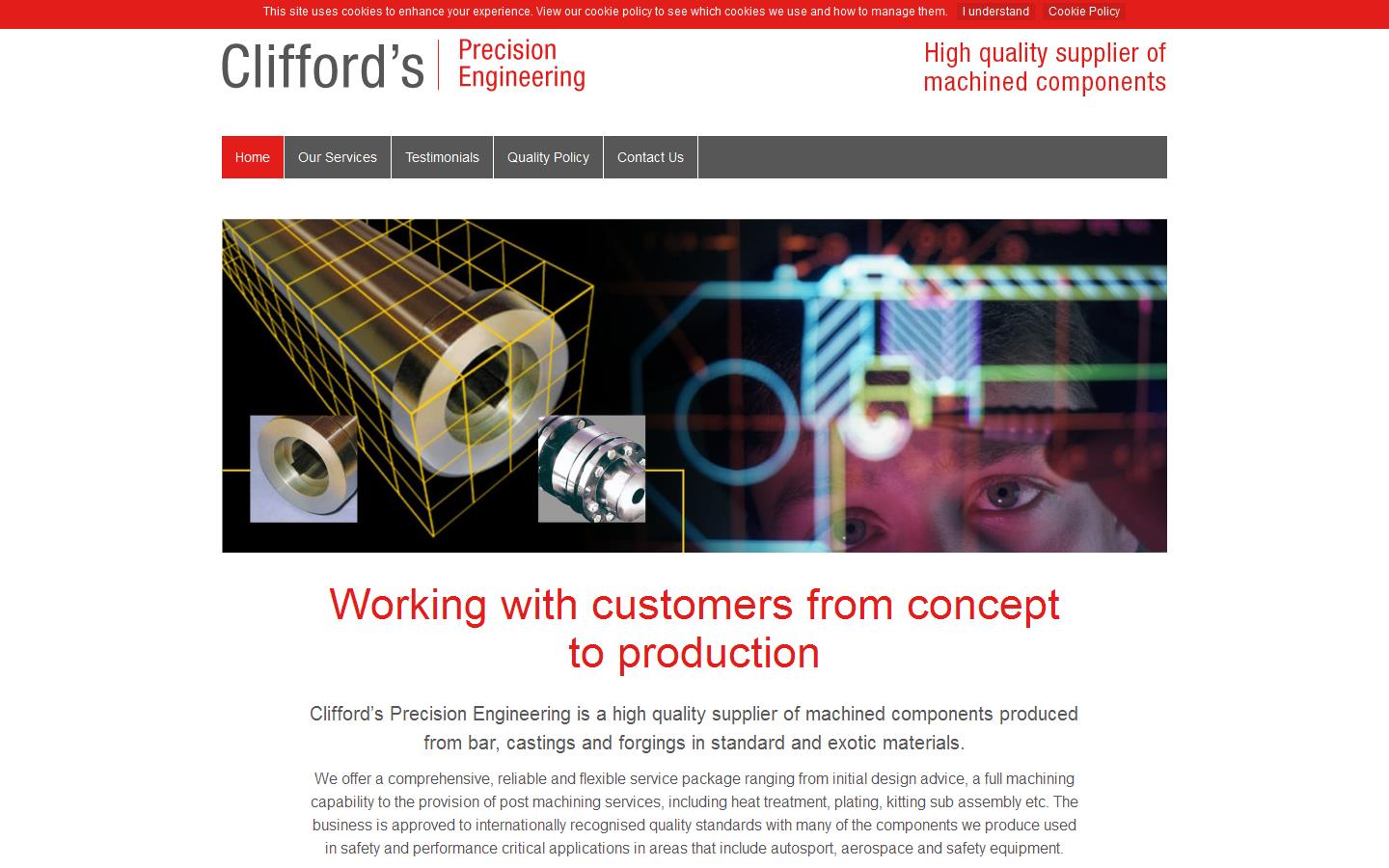 Clifford''s Precision Engineering Website