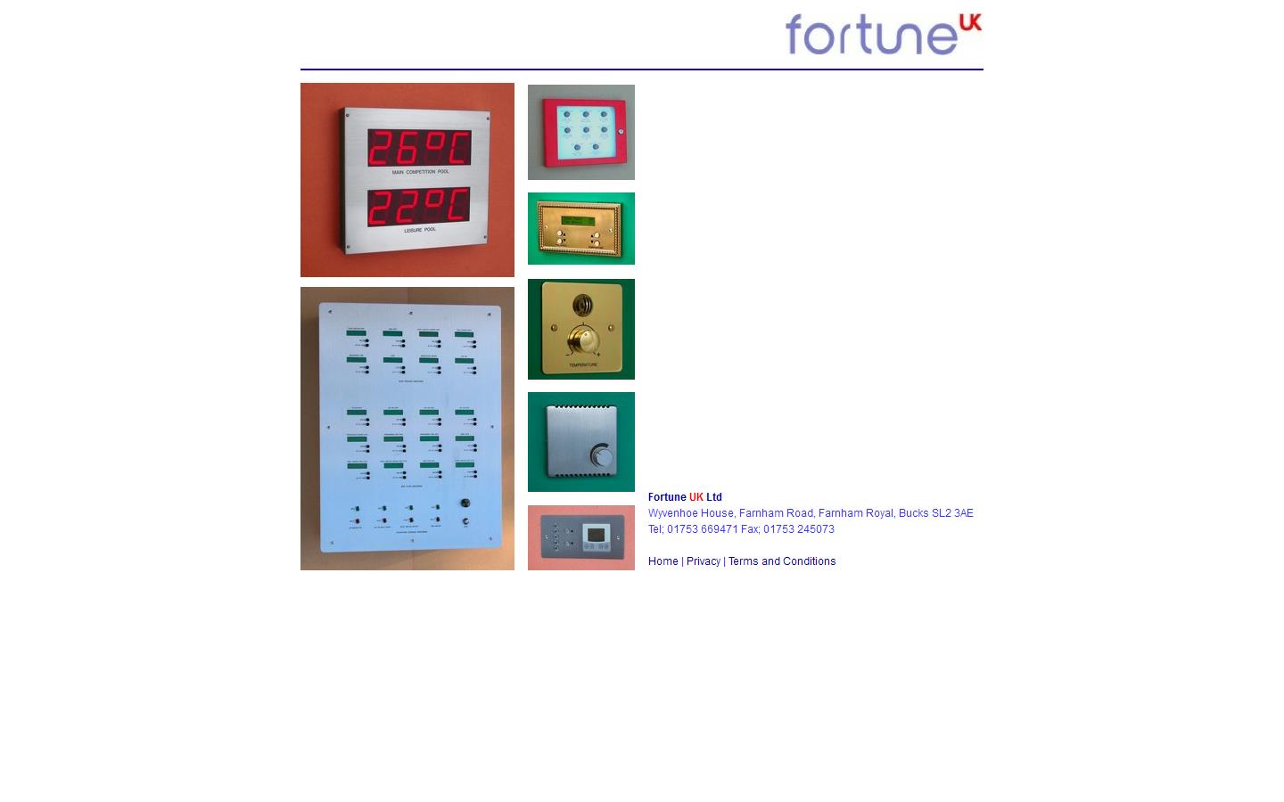 Fortune UK Ltd Website