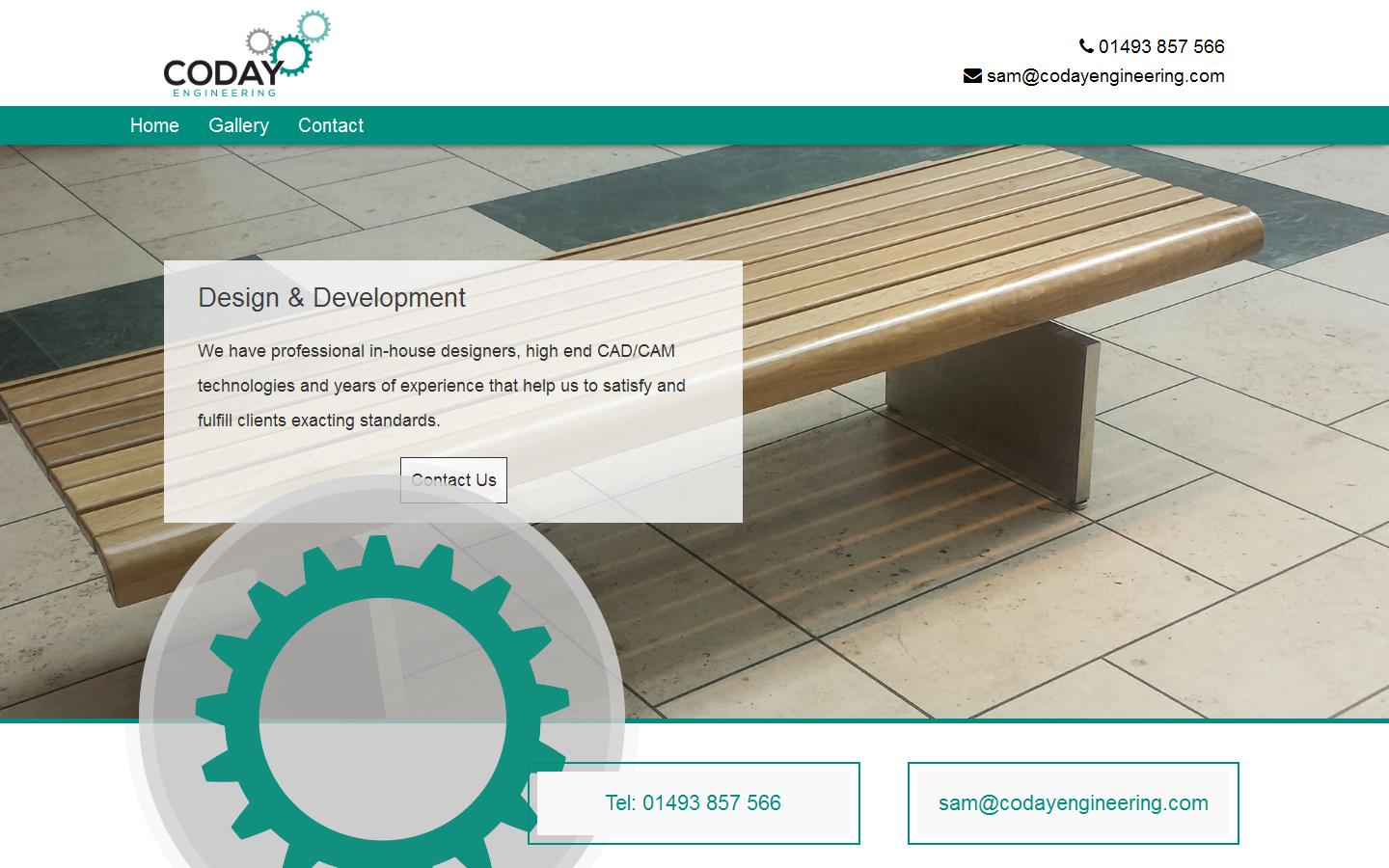 Coday Sheet Metal Fabrication Ltd Website