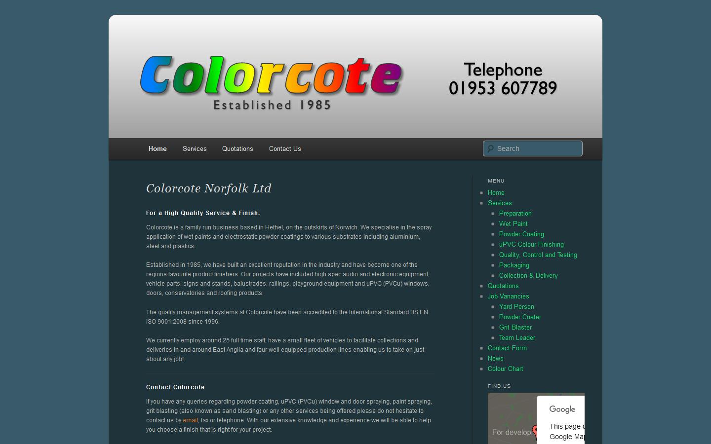 Colorcote Website