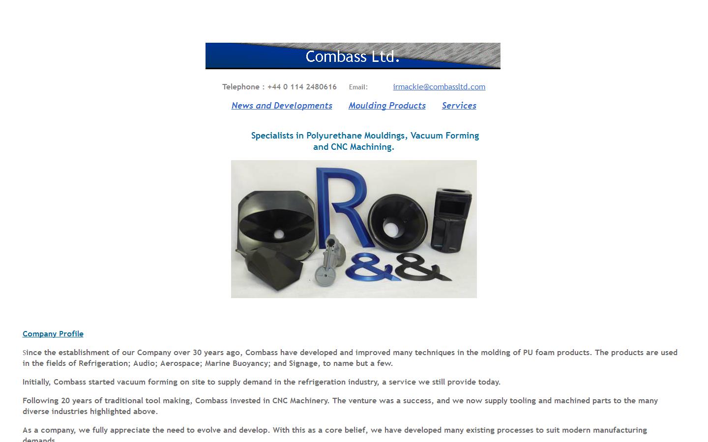 Combass Ltd Website