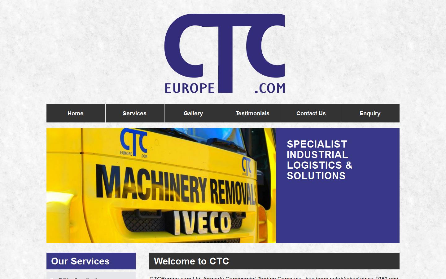 C T C Europe Website