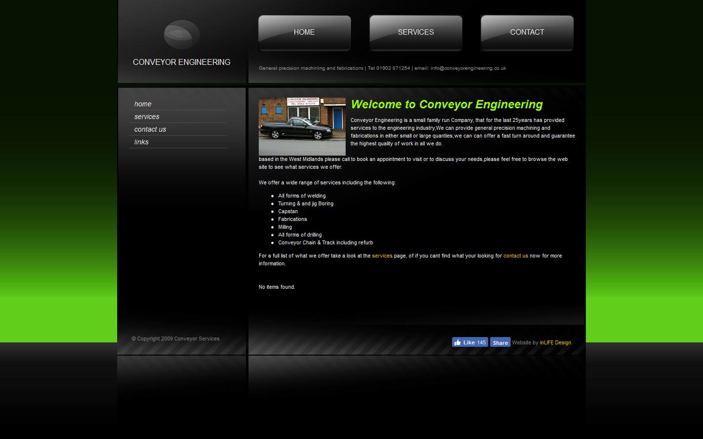 Conveyor Engineering Company Website