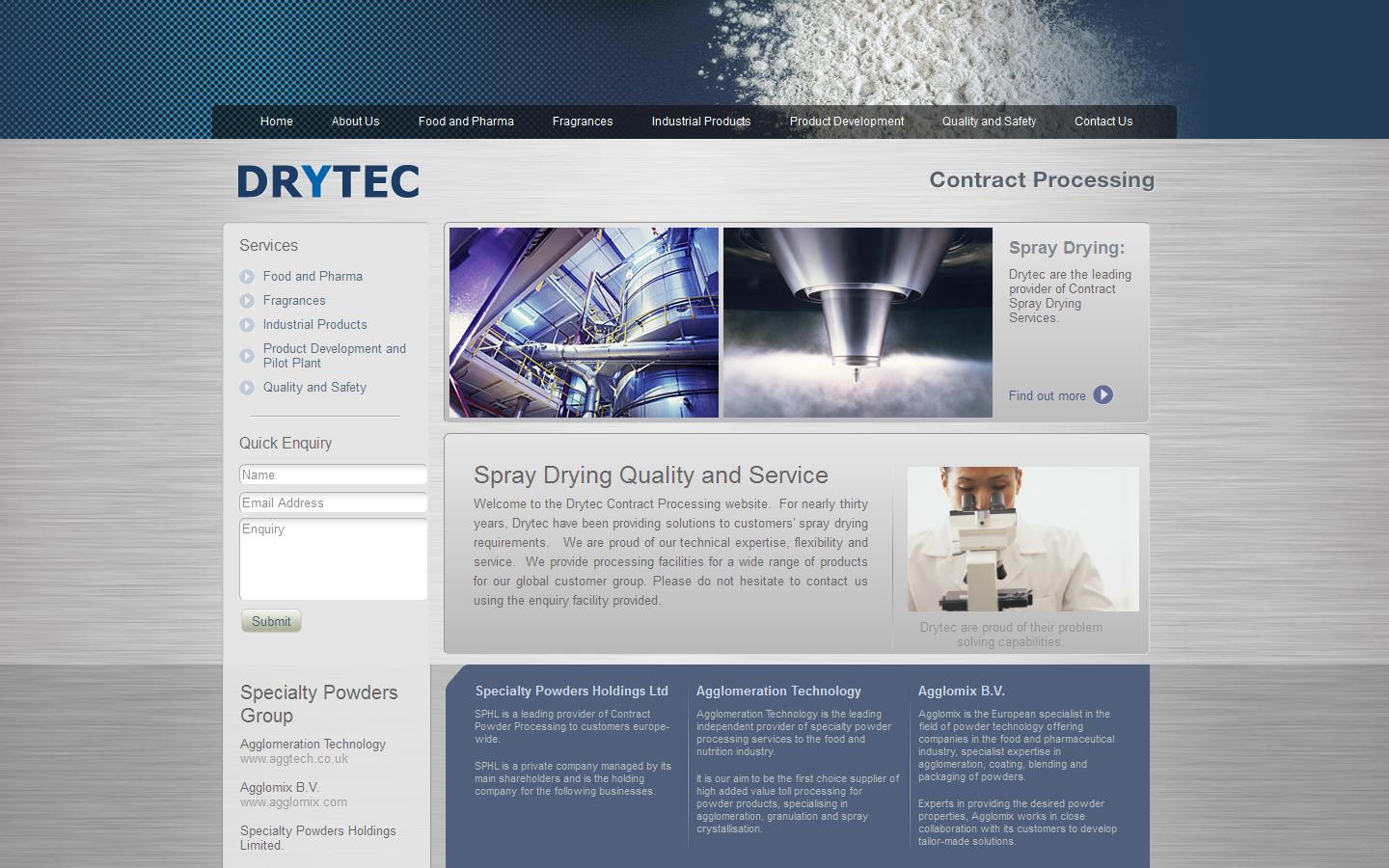 Drytec Website