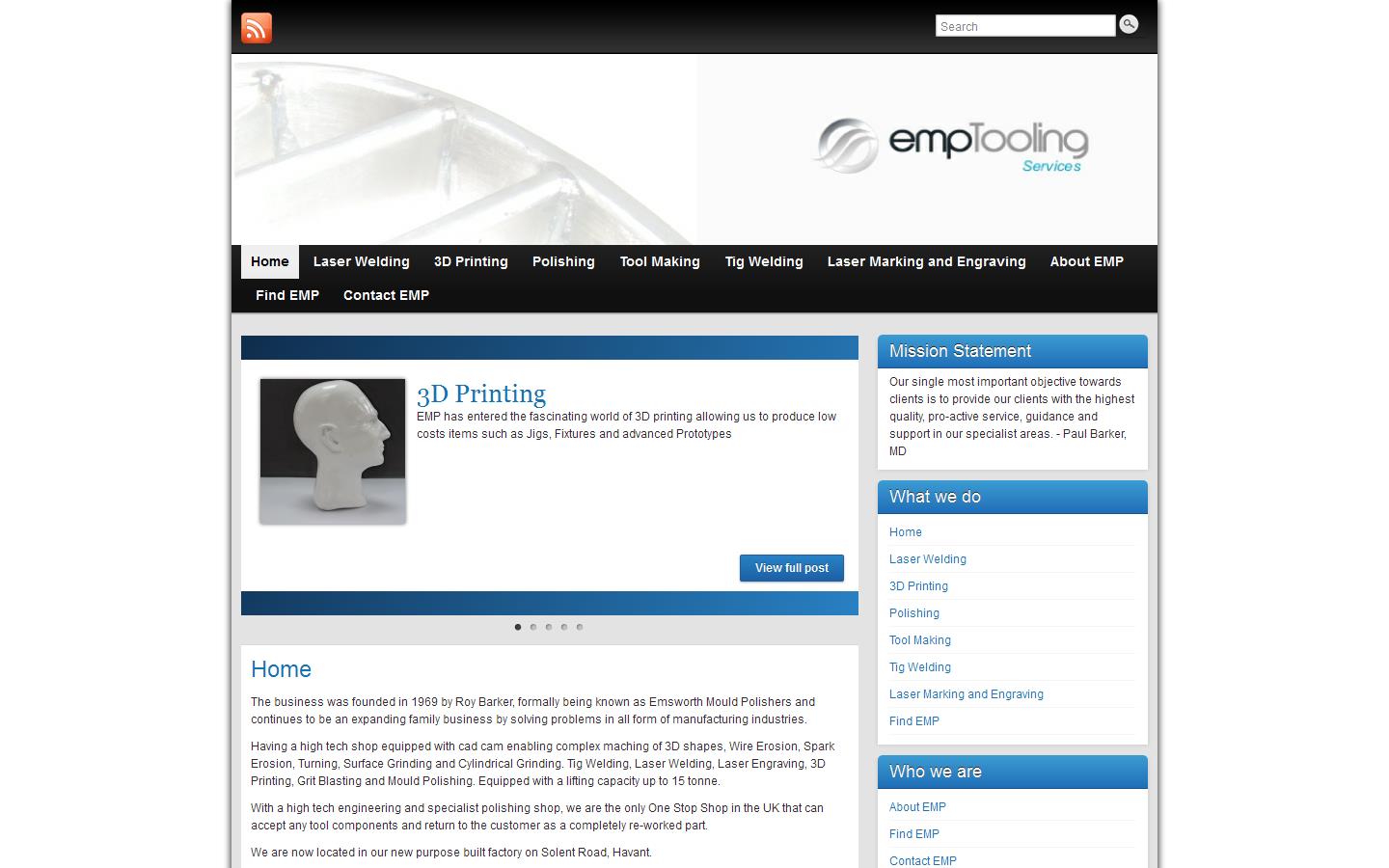 E M P Tooling Website