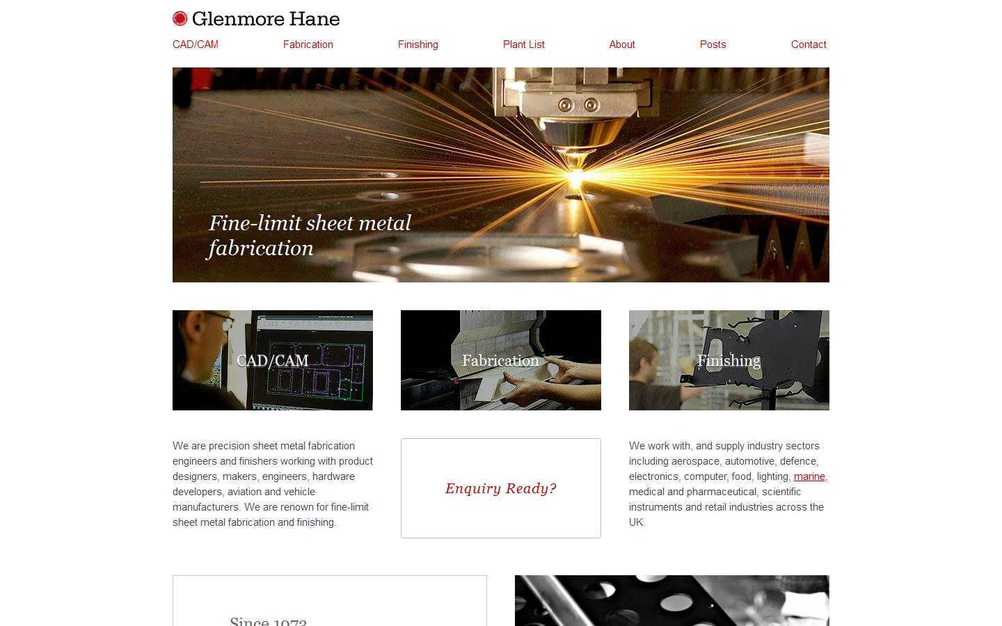 Glenmore-hane Group Ltd Website