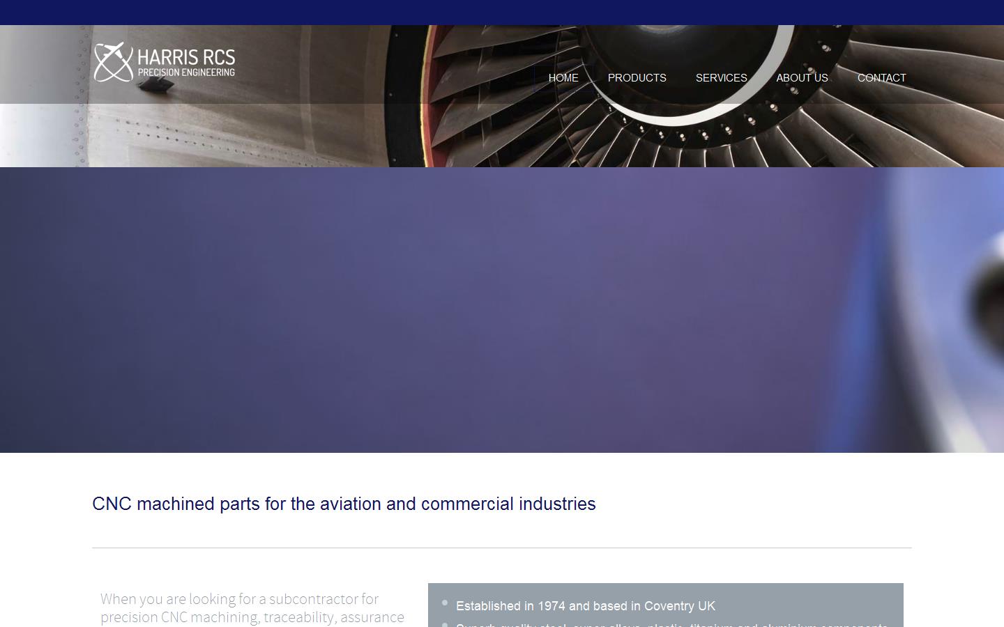 Harris R C S Website