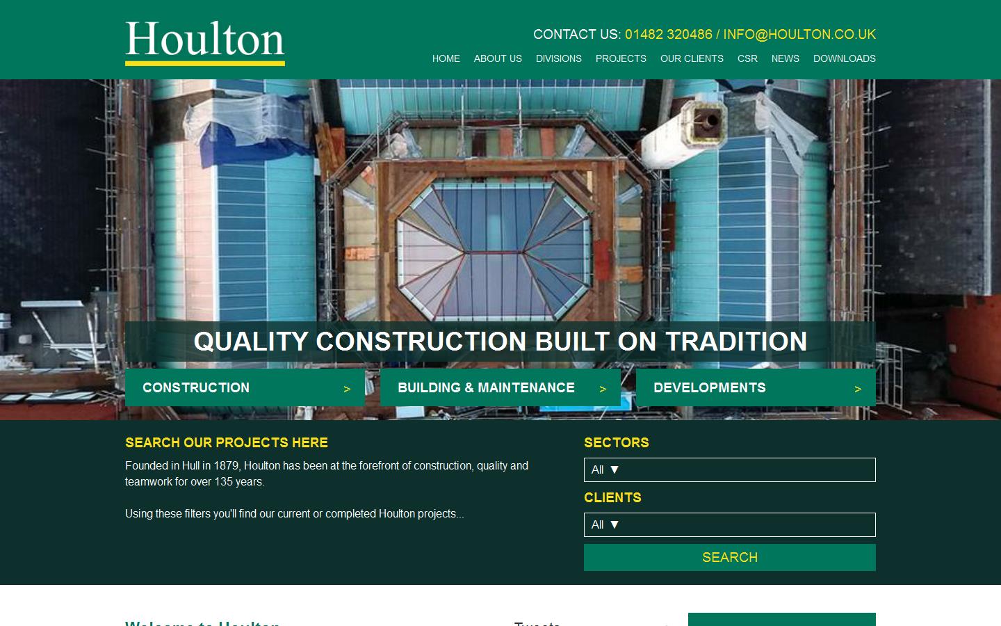 Geo Houlton & Sons Ltd Website