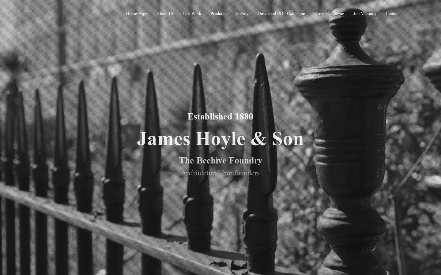 James Hoyle & Son Website