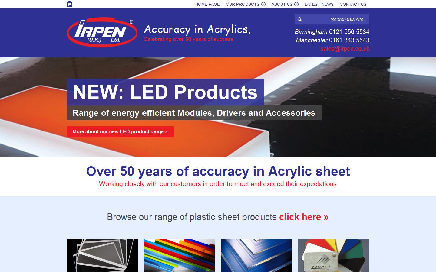 Irpen UK Ltd Website