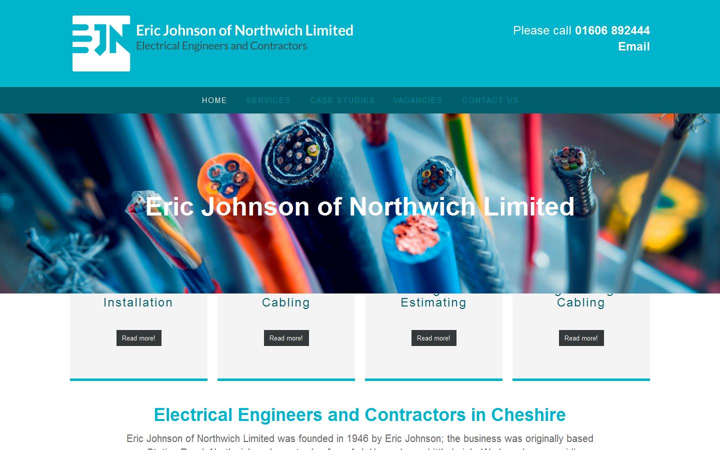 Eric Johnson of Northwich Ltd Website