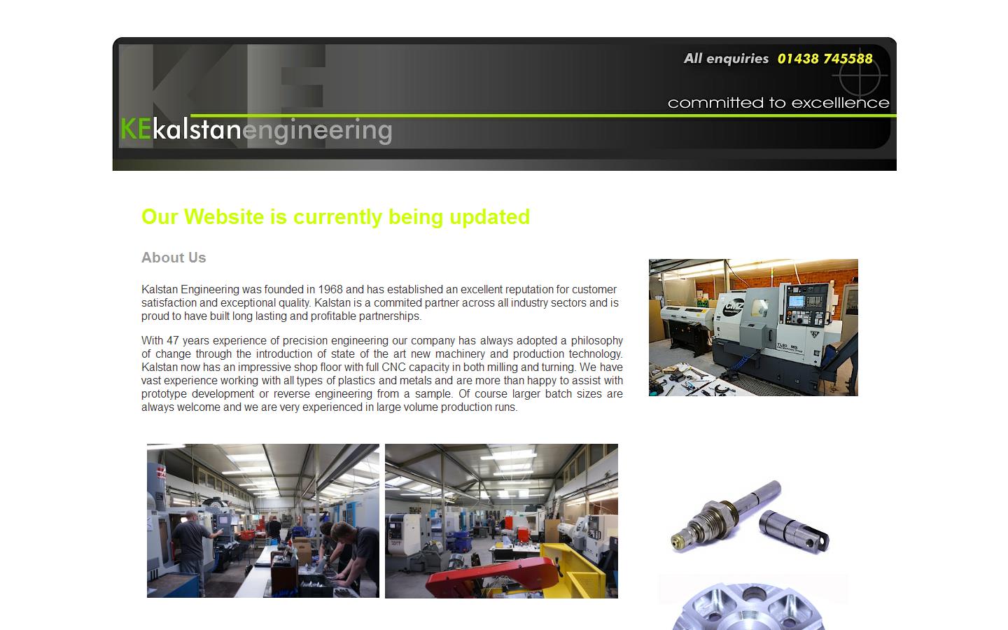 Kalstan Engineering Website