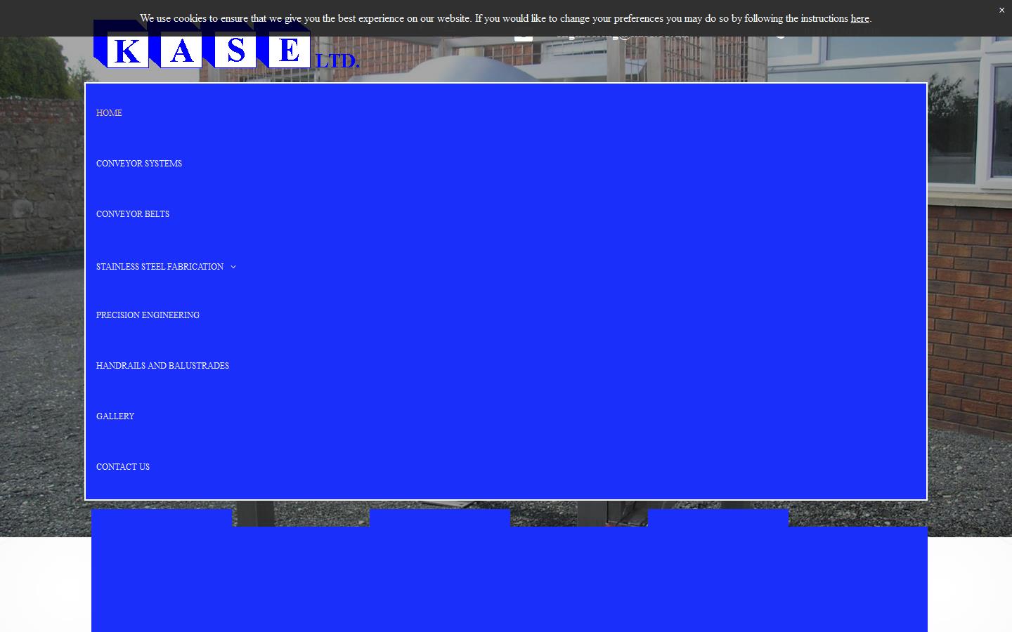 Kilkeel Aluminium Stainless Engineering Website