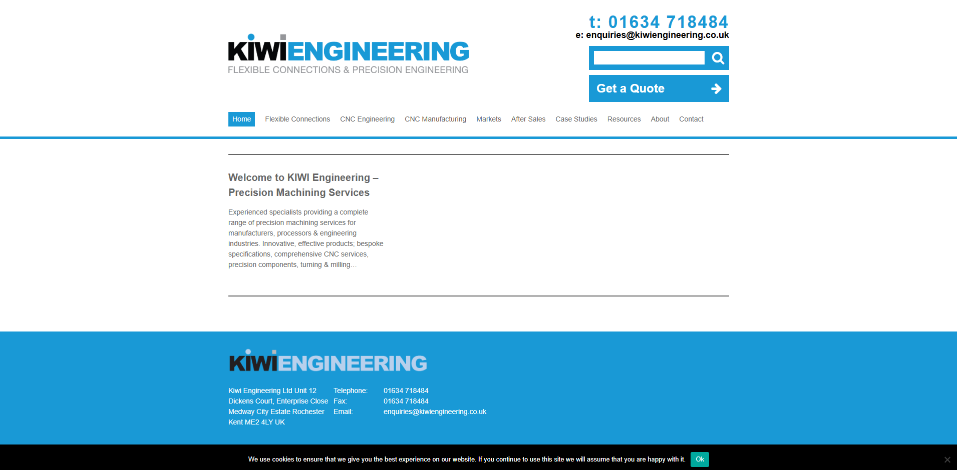 Kiwi Engineering Website
