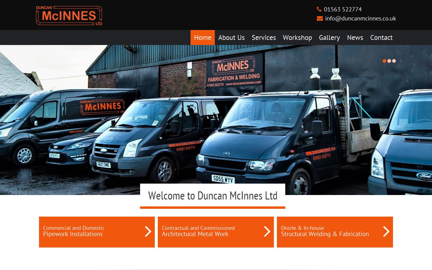 Duncan McInnes Ltd Website