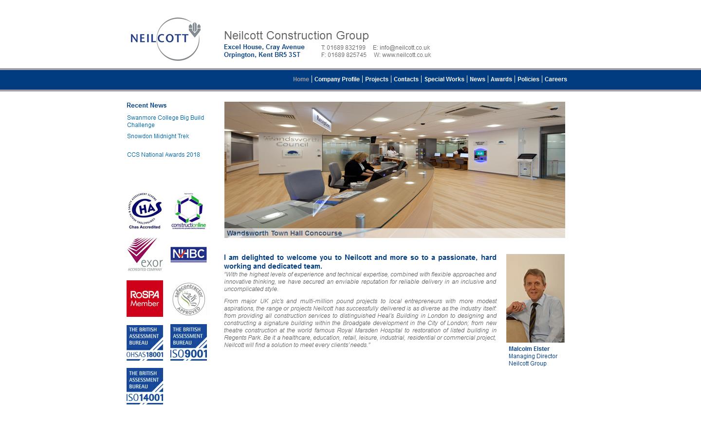 Neilcott Website