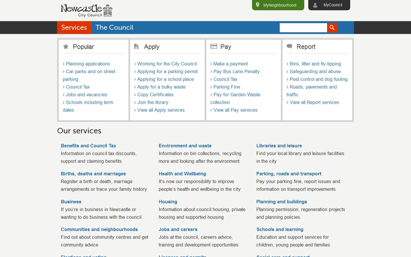 Building Management Website