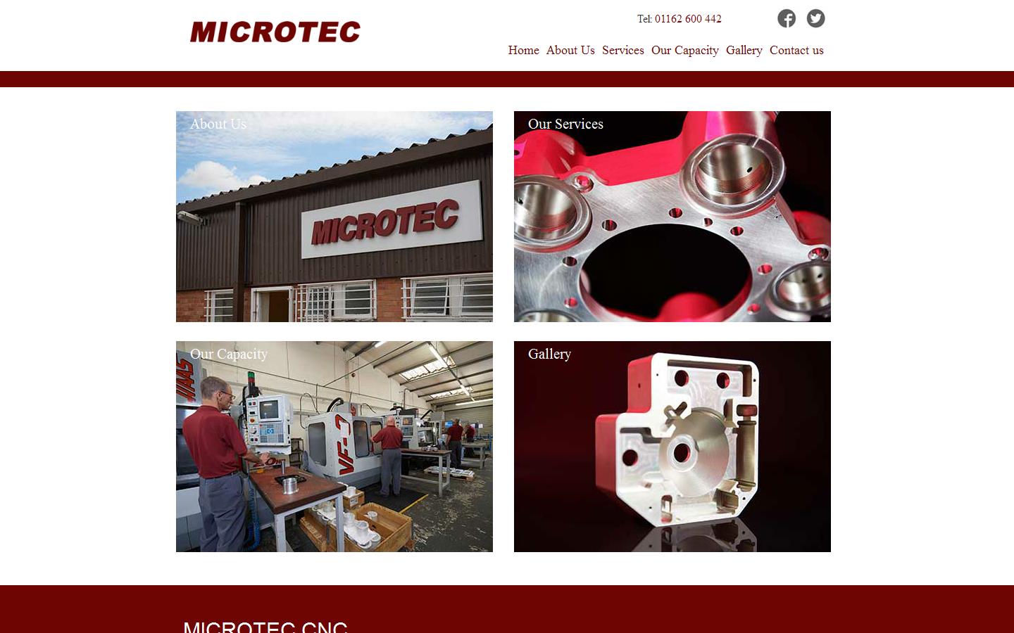 Microtec Advanced Manufacturing Ltd Website