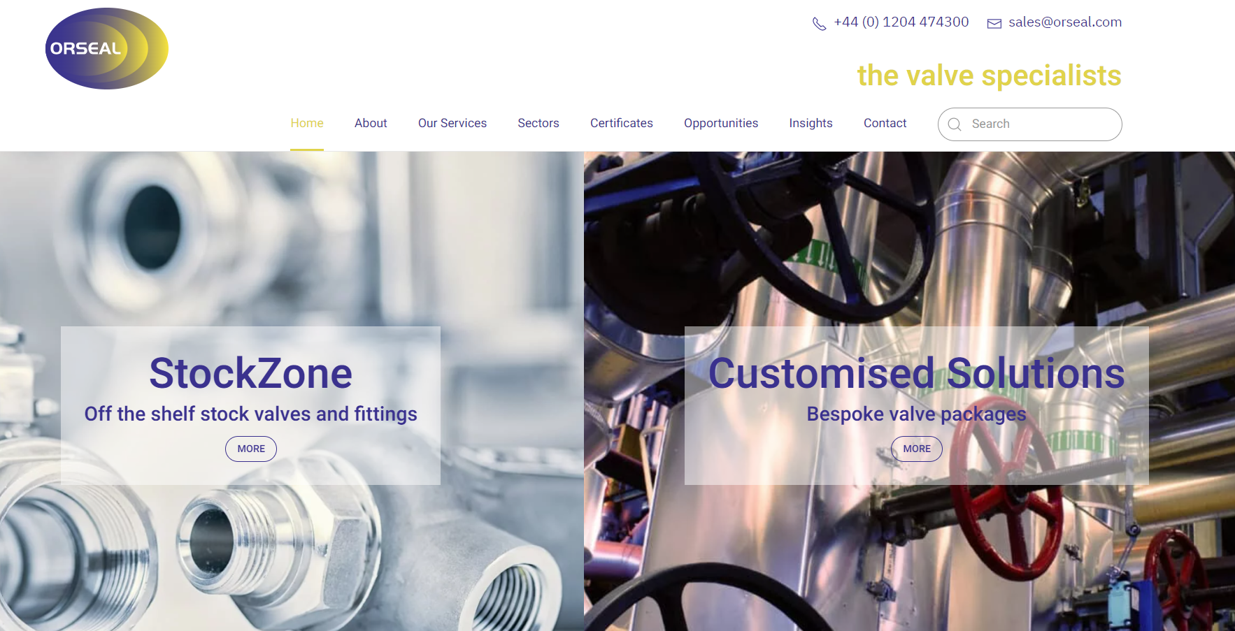 Orseal Website