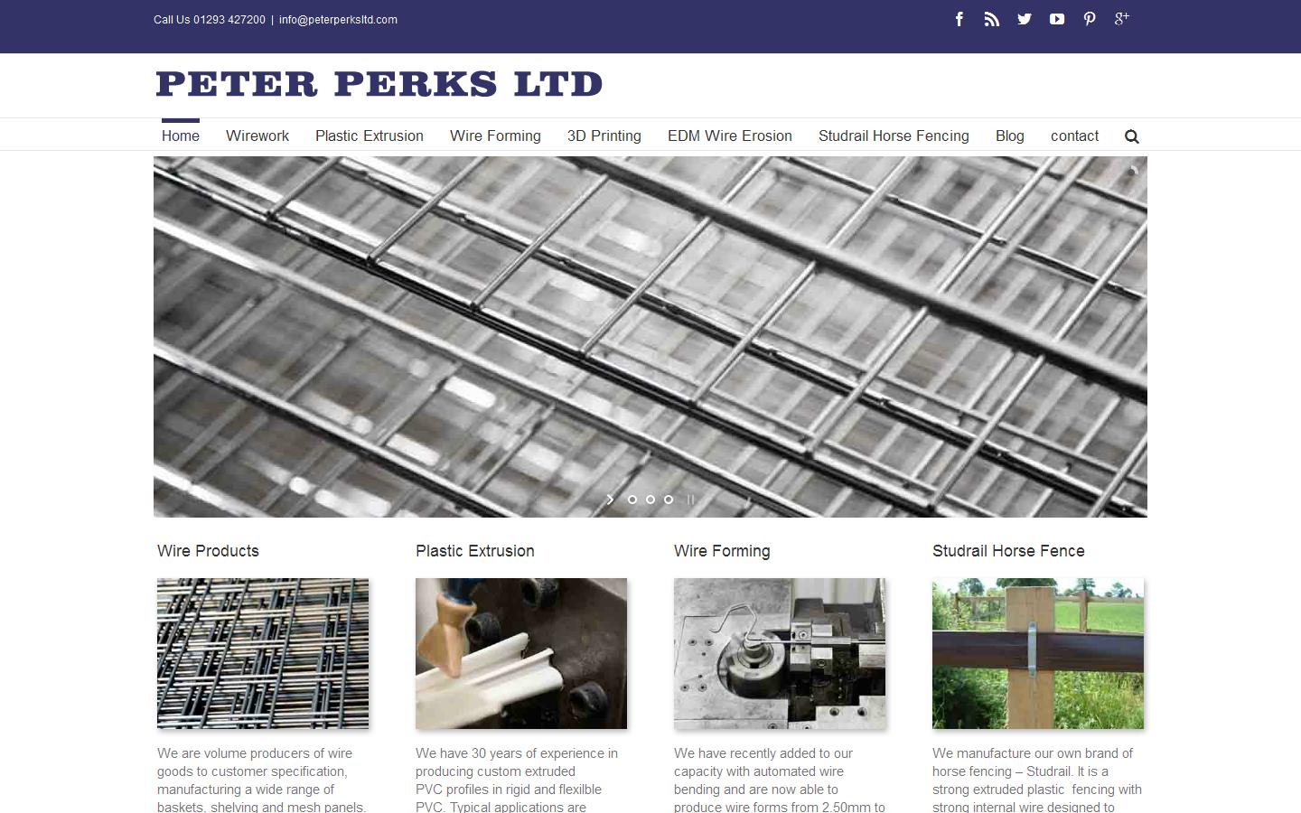 Peter Perks Ltd Website