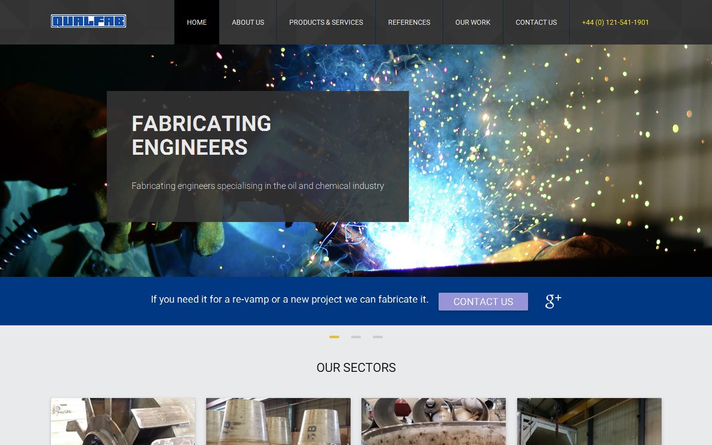 Qualfab Ltd Website