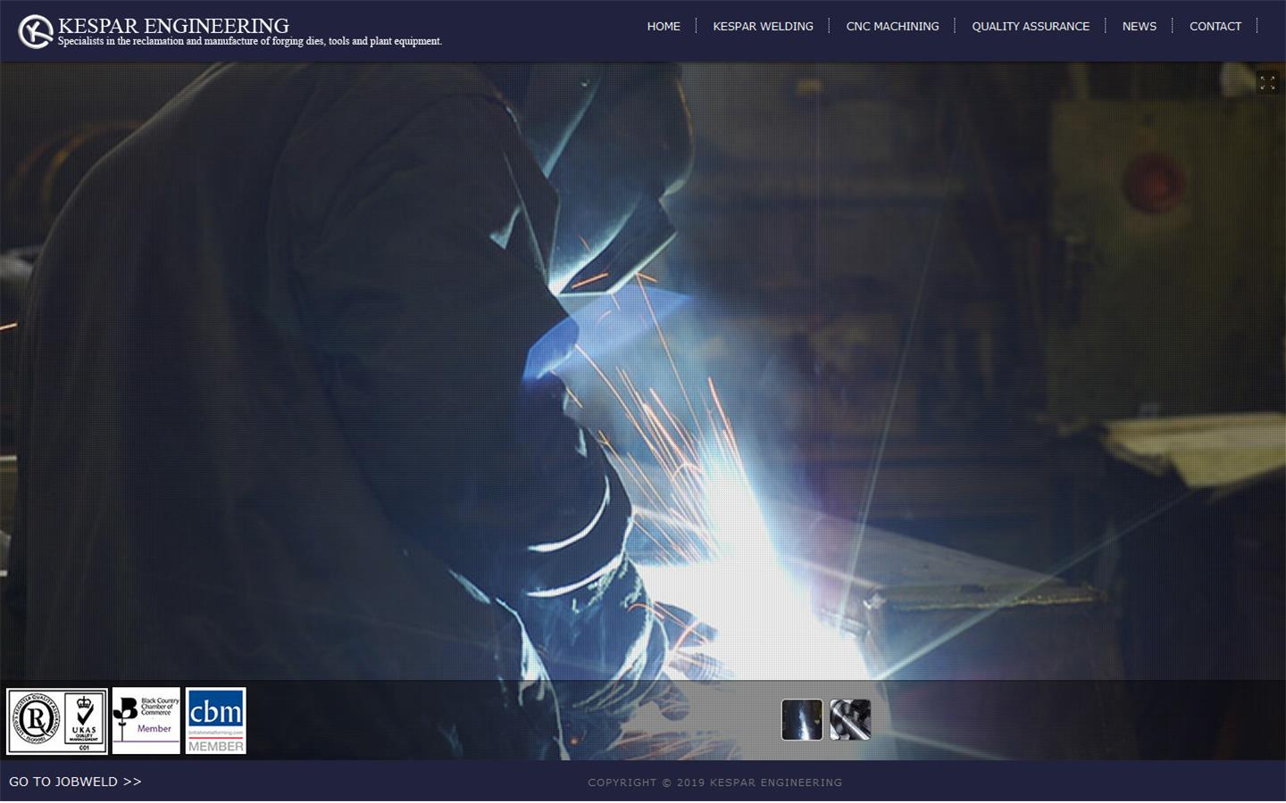 Kespar Engineering Website