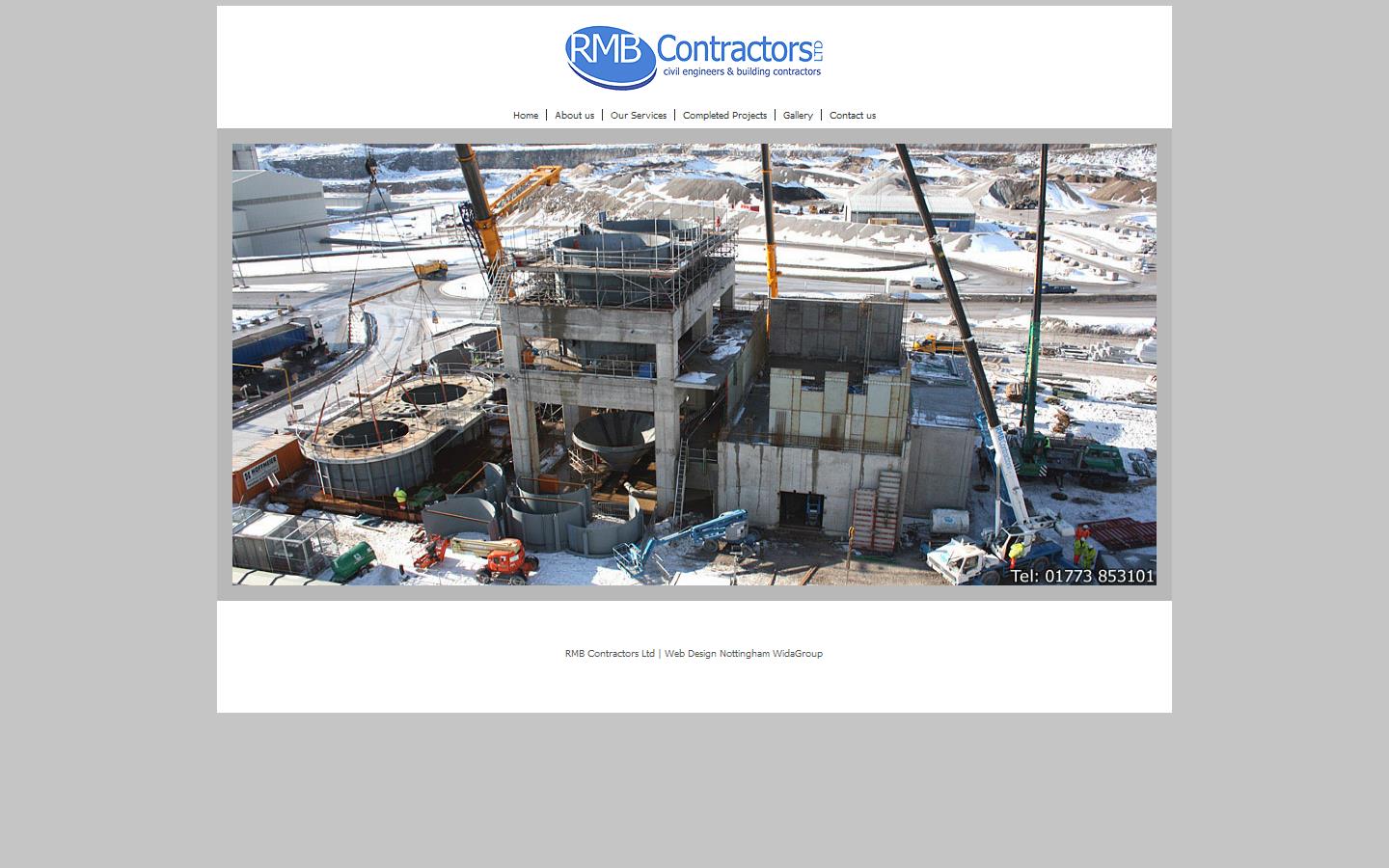 R M B Contractors Ltd Website