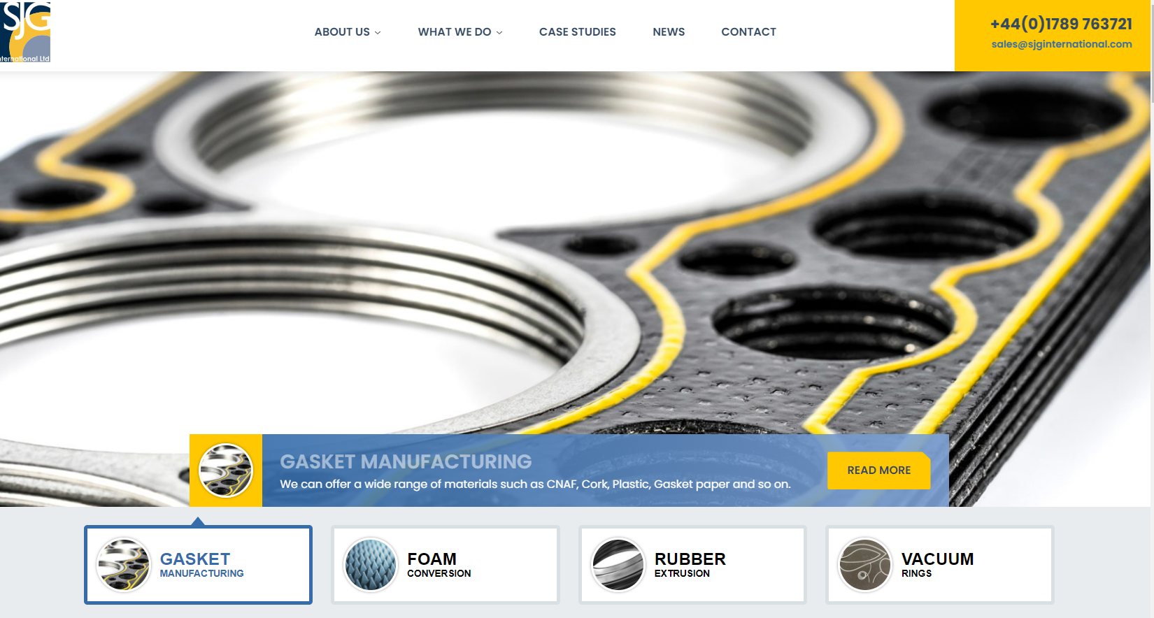 S J Products Tool & Die Website