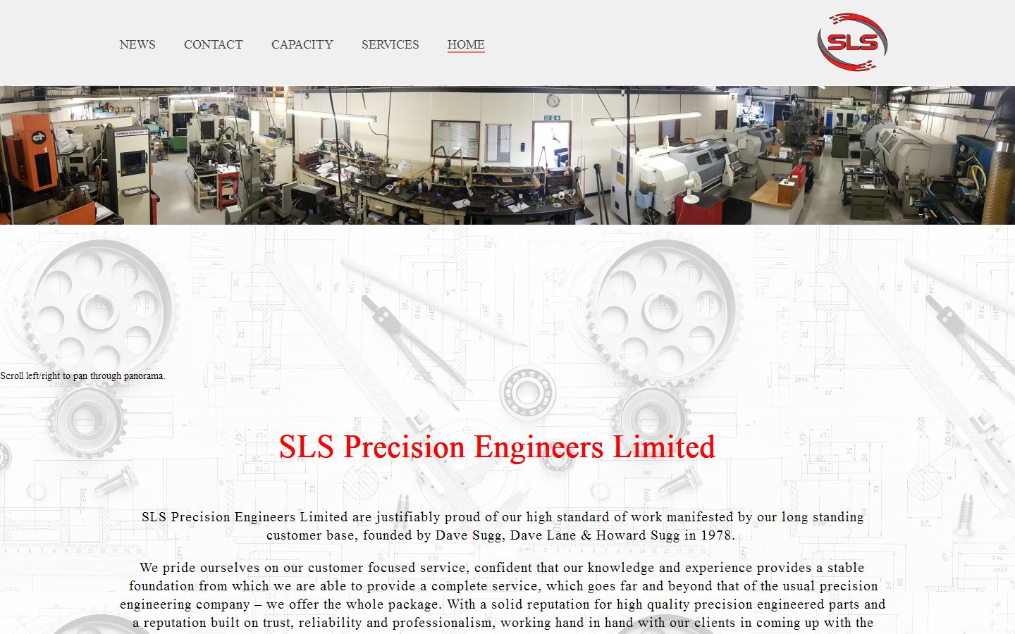S L S Precision Engineers Ltd Website