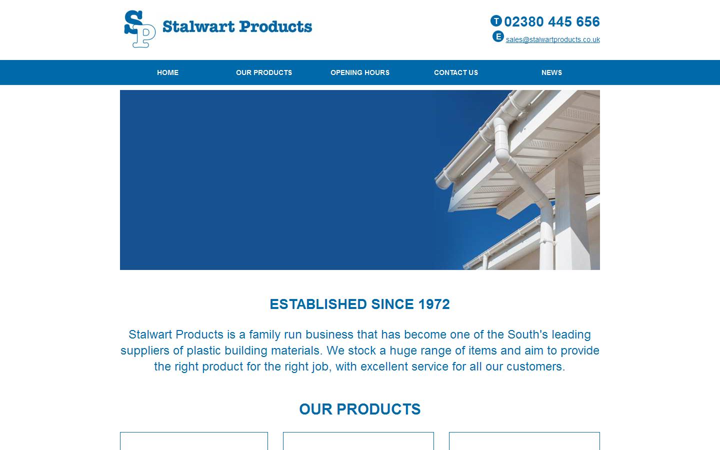 Stalwart Products Website