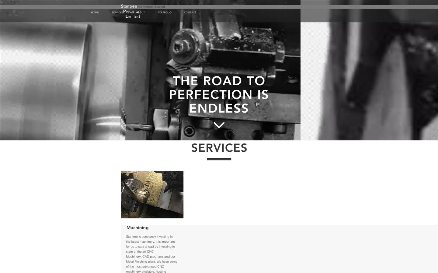 Stantree Precision Ltd Website