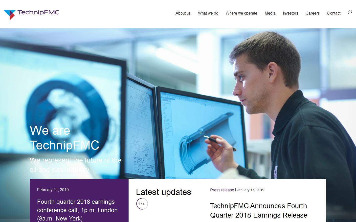 TechnipFMC Website