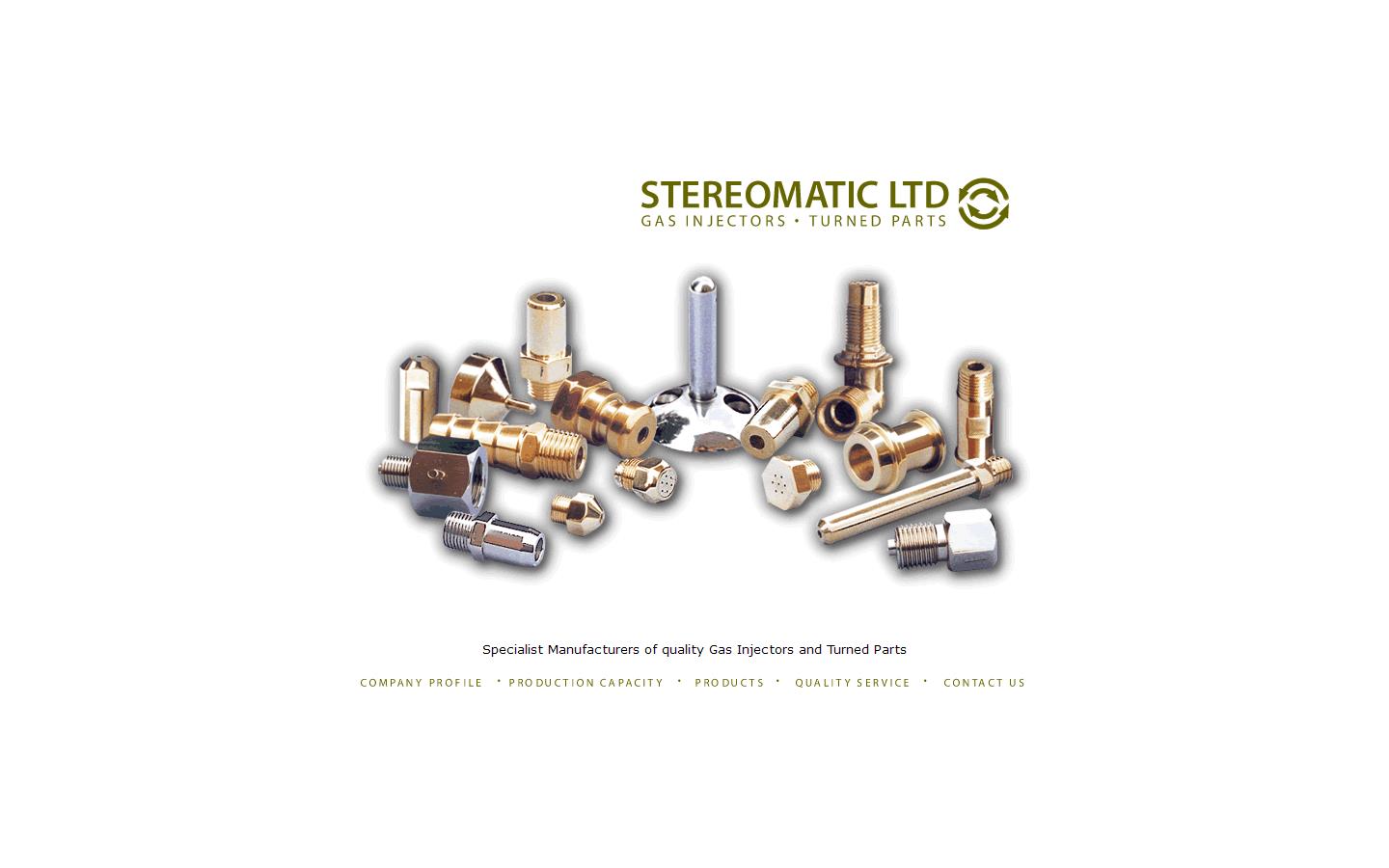 Stereomatic Ltd Website