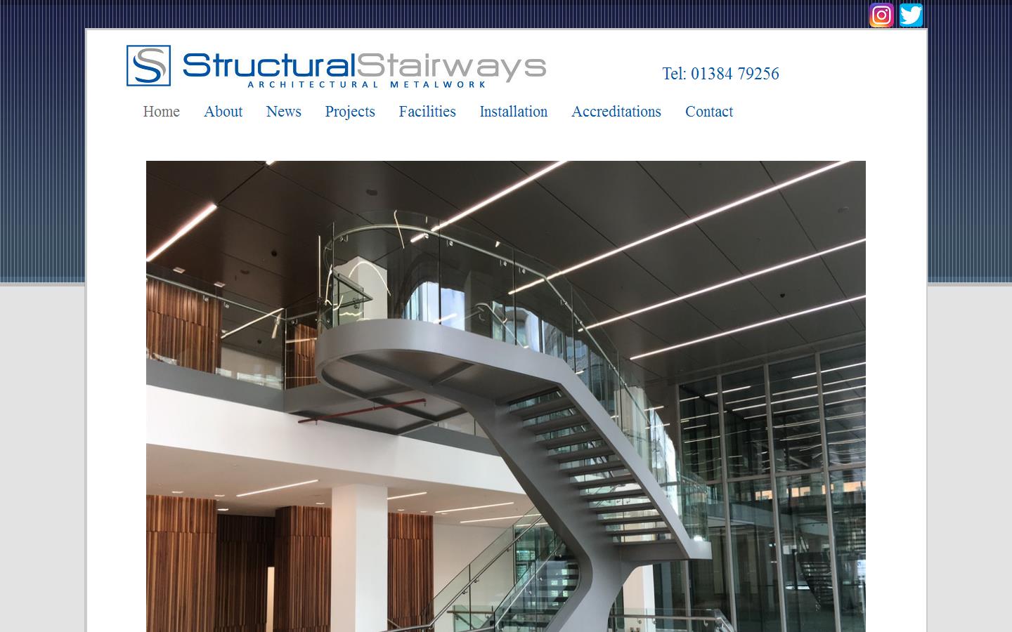Structural Stairways Website