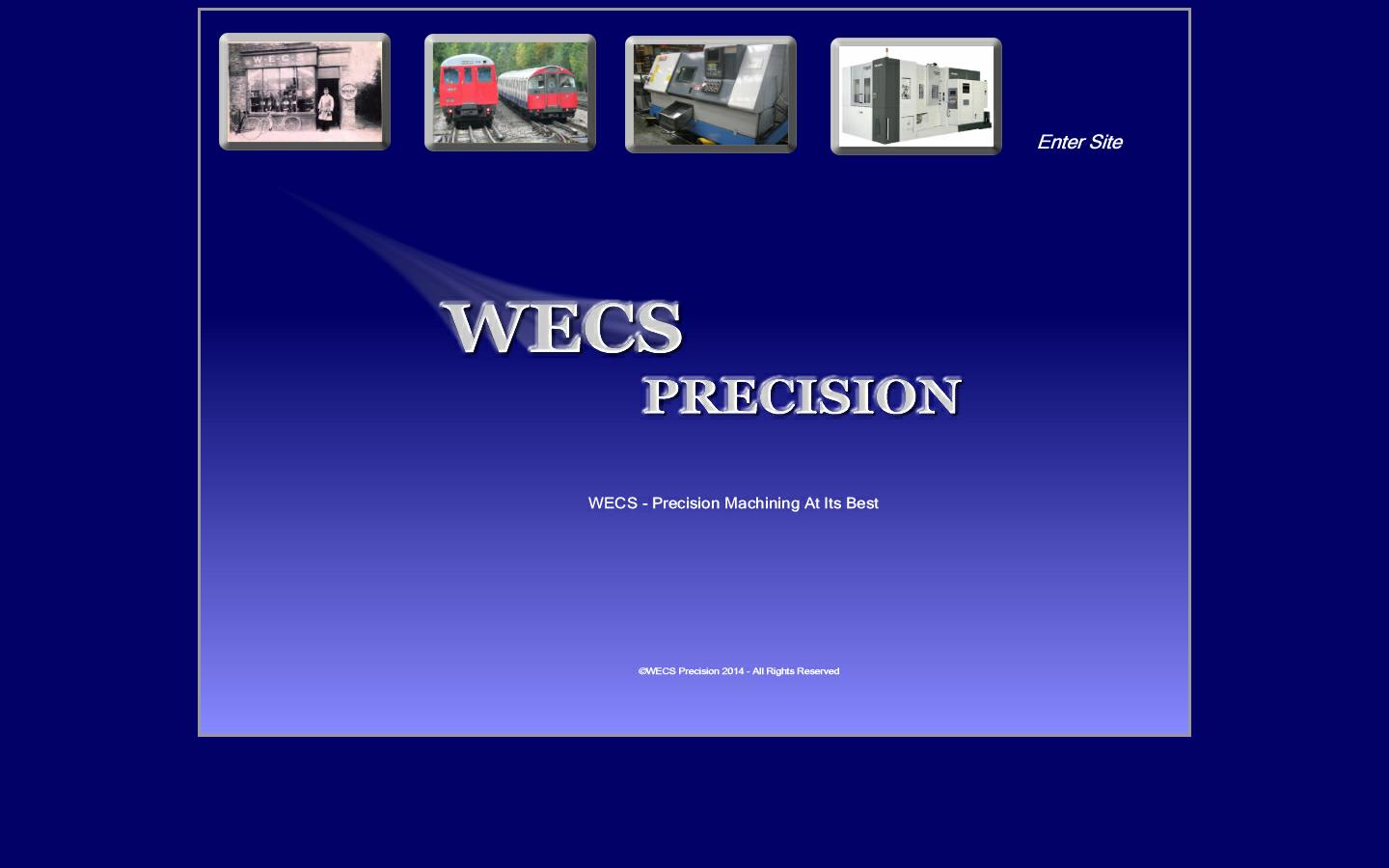 W E C S Precision Ltd Website