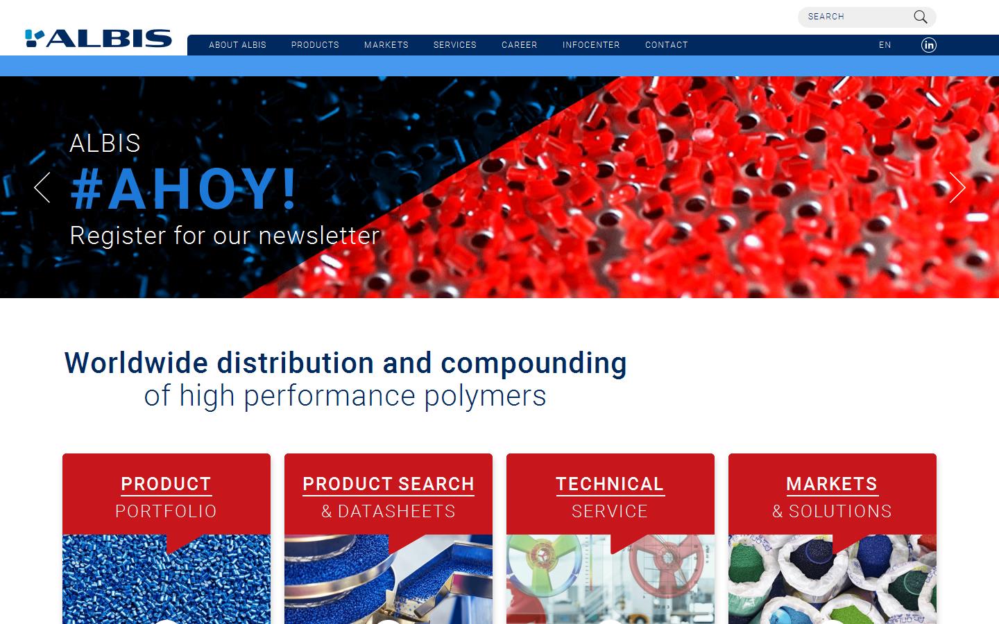 Albis UK Ltd Website